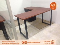 ESCRITORIOS EN L MADECOR